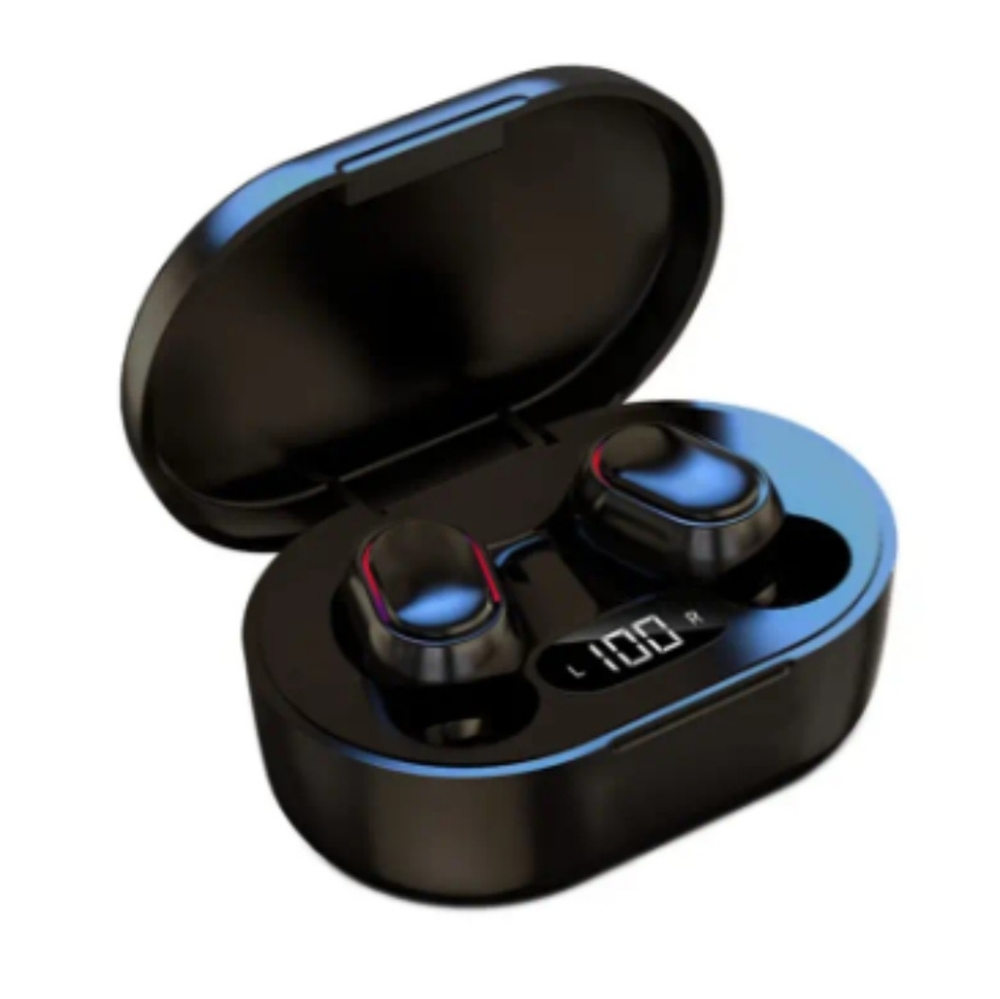 NEW Wireless 5.3 Touch Stereo Earphones & Charging Case w/LED Display